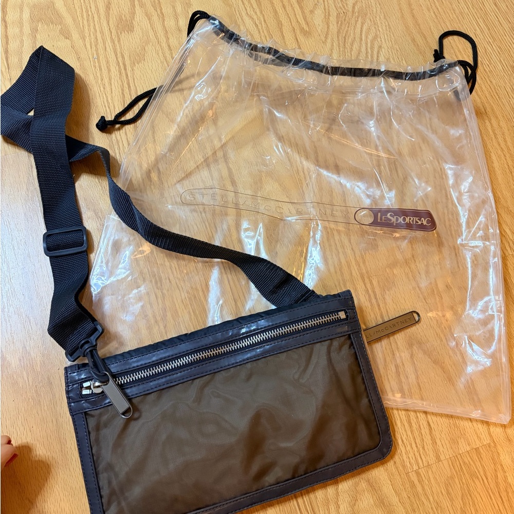 Stella McCartney LeSport Sac!  Black and Brown Belt Bag